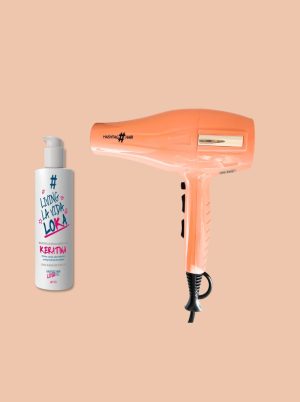 Pack Secador profesional Hashtag Hair 2000W + Living 200ml - Imagen 2